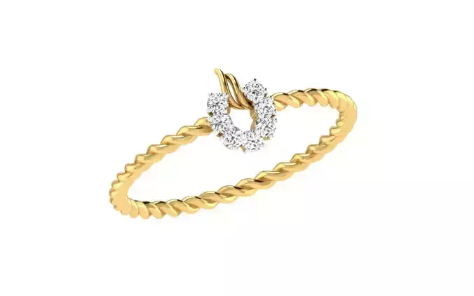 Women Ring Render 3dm STL OBJ FBX 