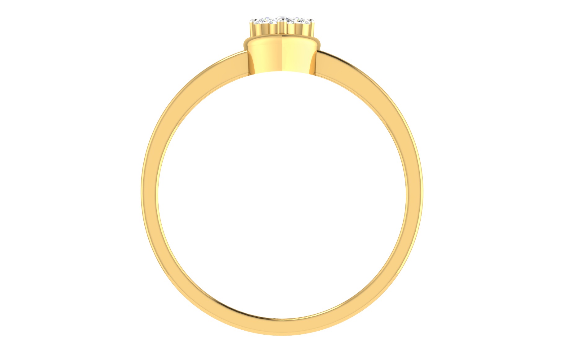 Women Ring Render 3dm STL OBJ FBX 3D print model_4