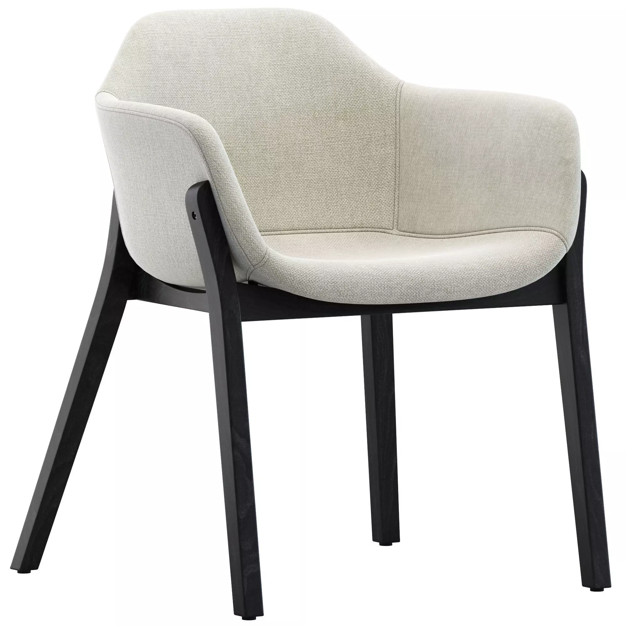 Almeco Daniel Armchair 3D model