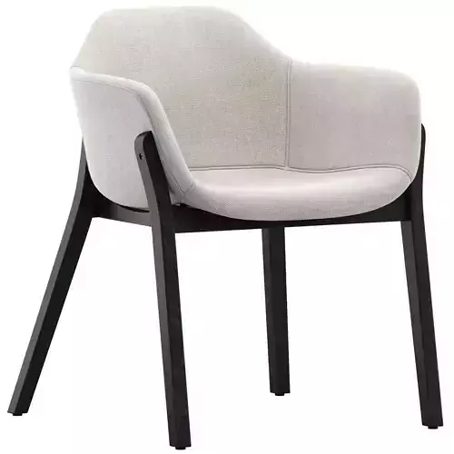 Almeco Daniel Armchair 3D model