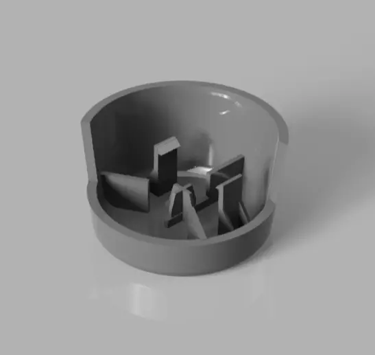 Armrest cover Renault scenic 3D print model_0