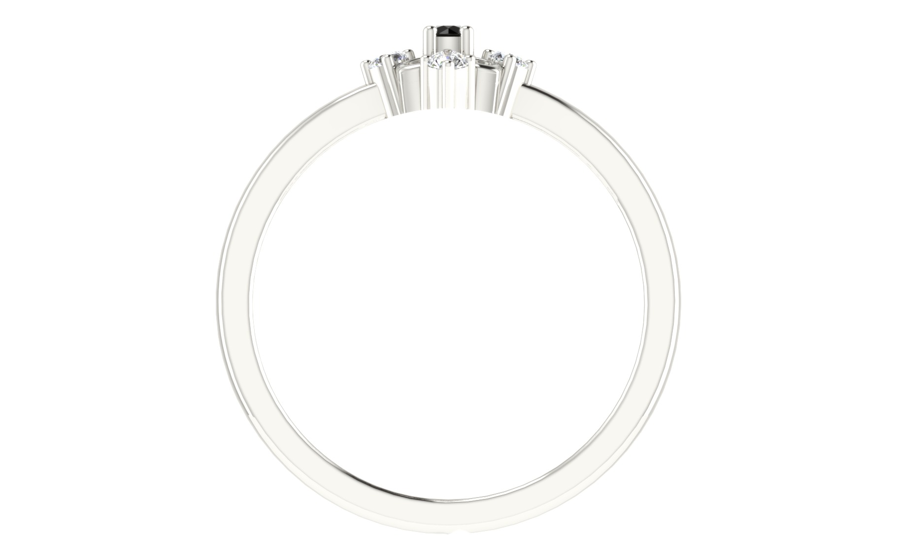 Women Ring Render 3dm STL OBJ FBX 3D print model_4