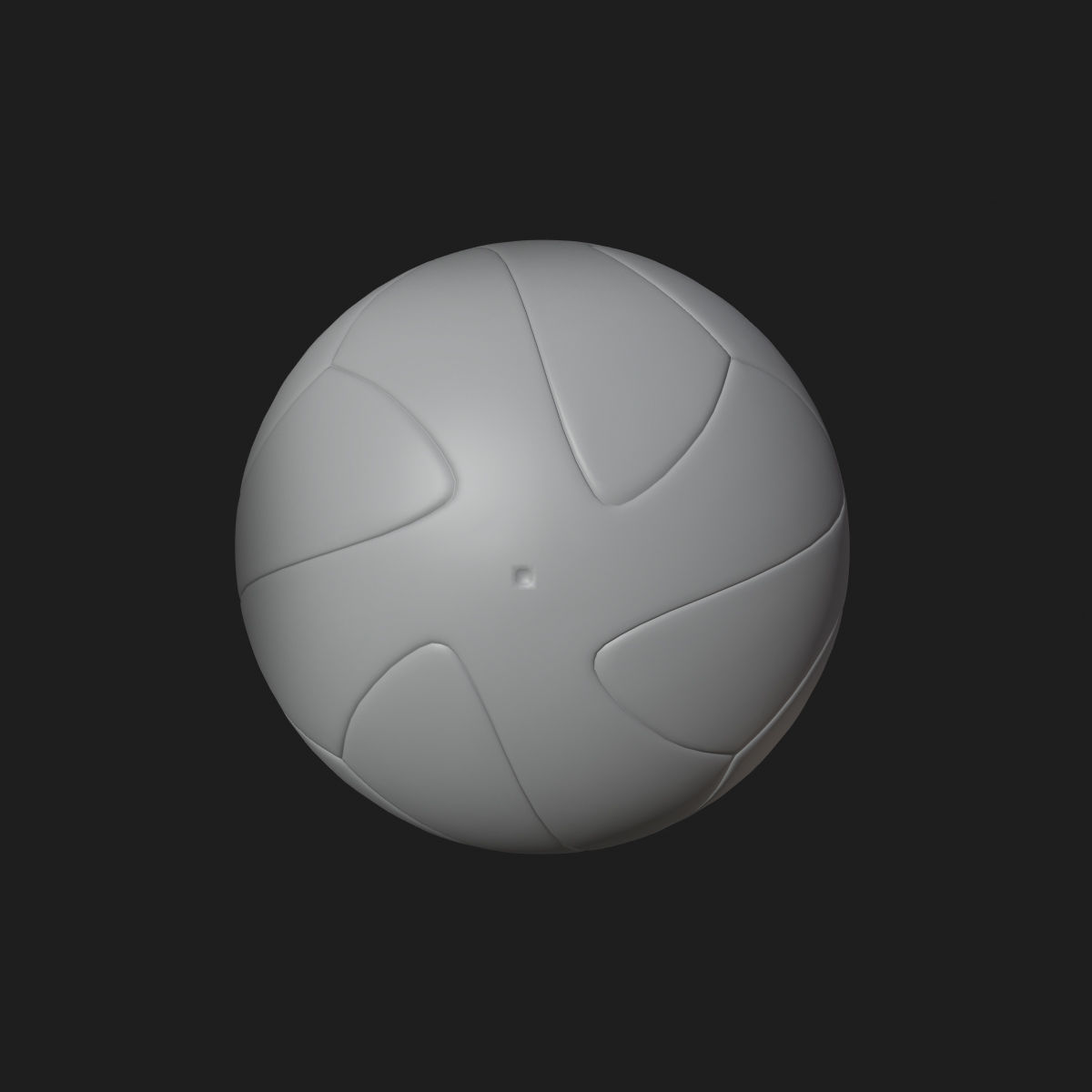 Brazuca Soccer Ball 3D model_7