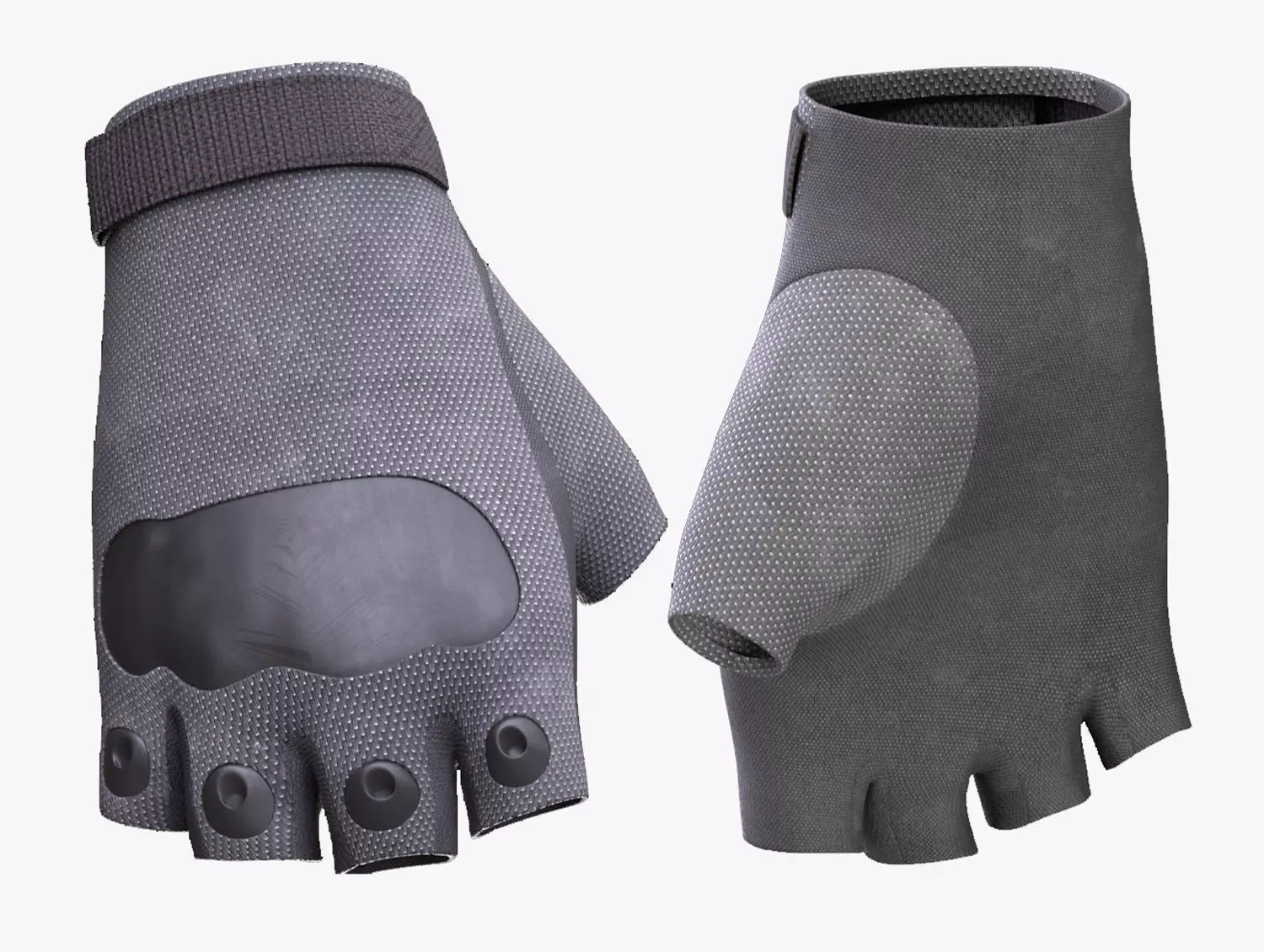 Gloves 18 - All MH Bodies - UE5 Skeletons - Rigged Low-poly 3D model_0