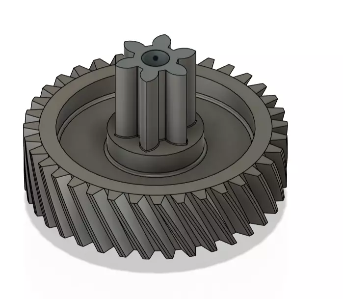 Gear for shreder 3D print model_0
