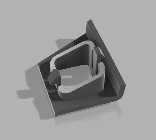Glove Box Cap for car Infinity 3D print model_1