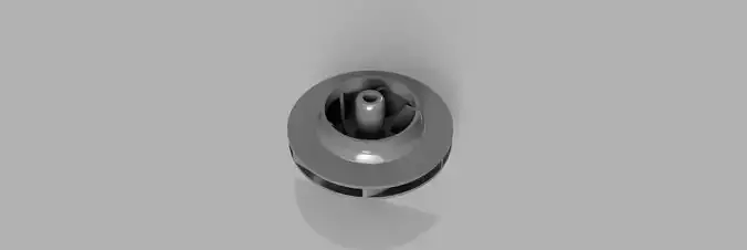 Impeller for dishwasher 3D print model