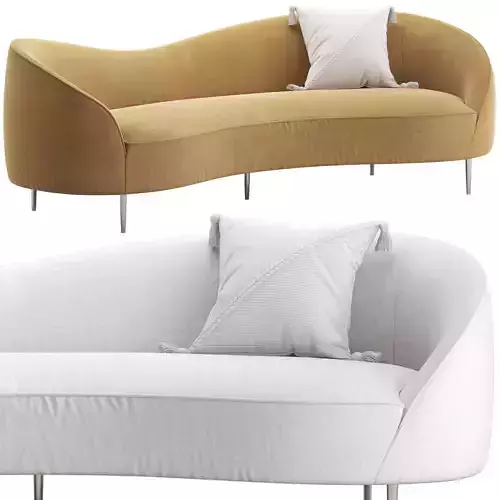 CB2 Curvo Sofa