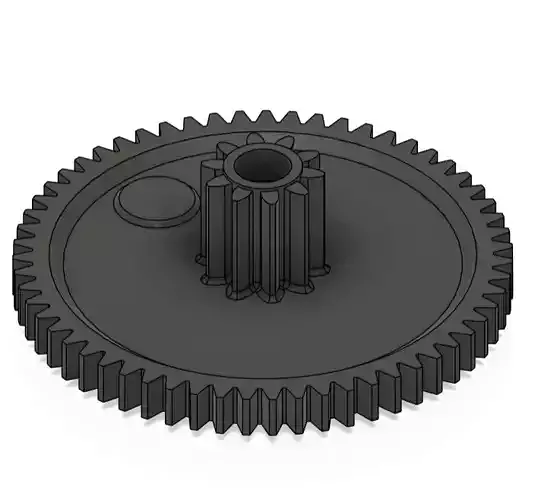 Valve gear for VW Touareg 3D print model