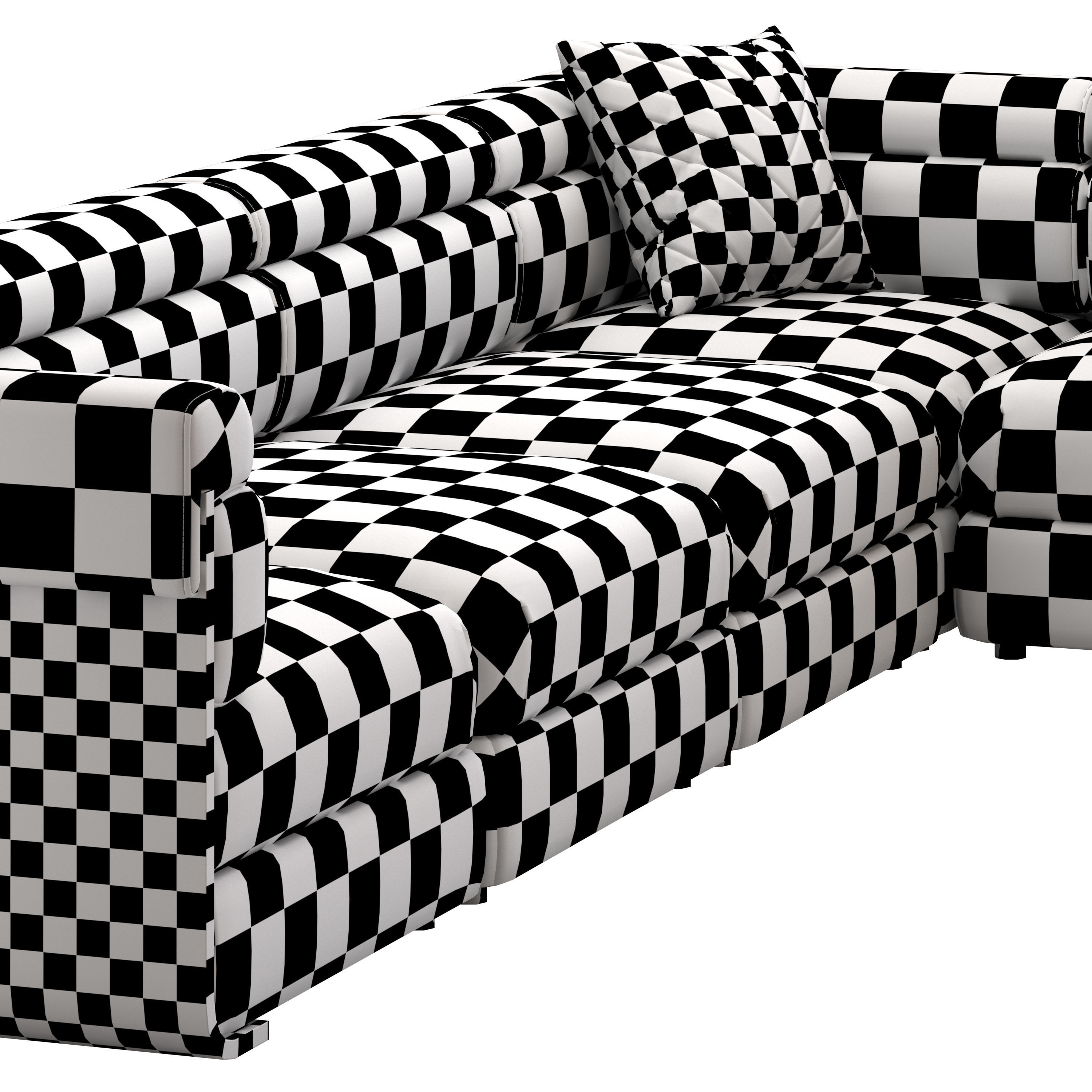CB2 Imbu Sectional Sofa 3D model_5