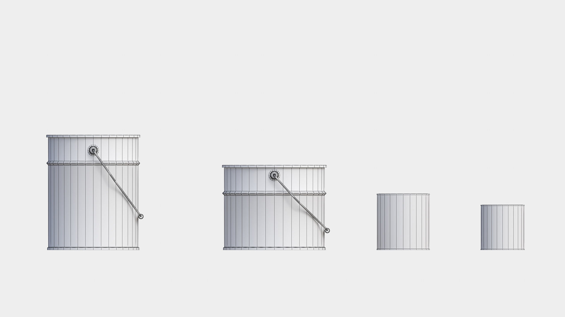 Paint cans  Low-poly 3D model_6