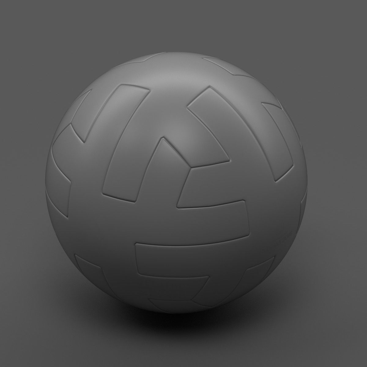 Telstar Soccer Ball 3D model_3