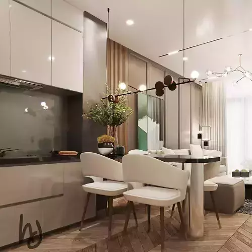 Interior Apartment Scene 