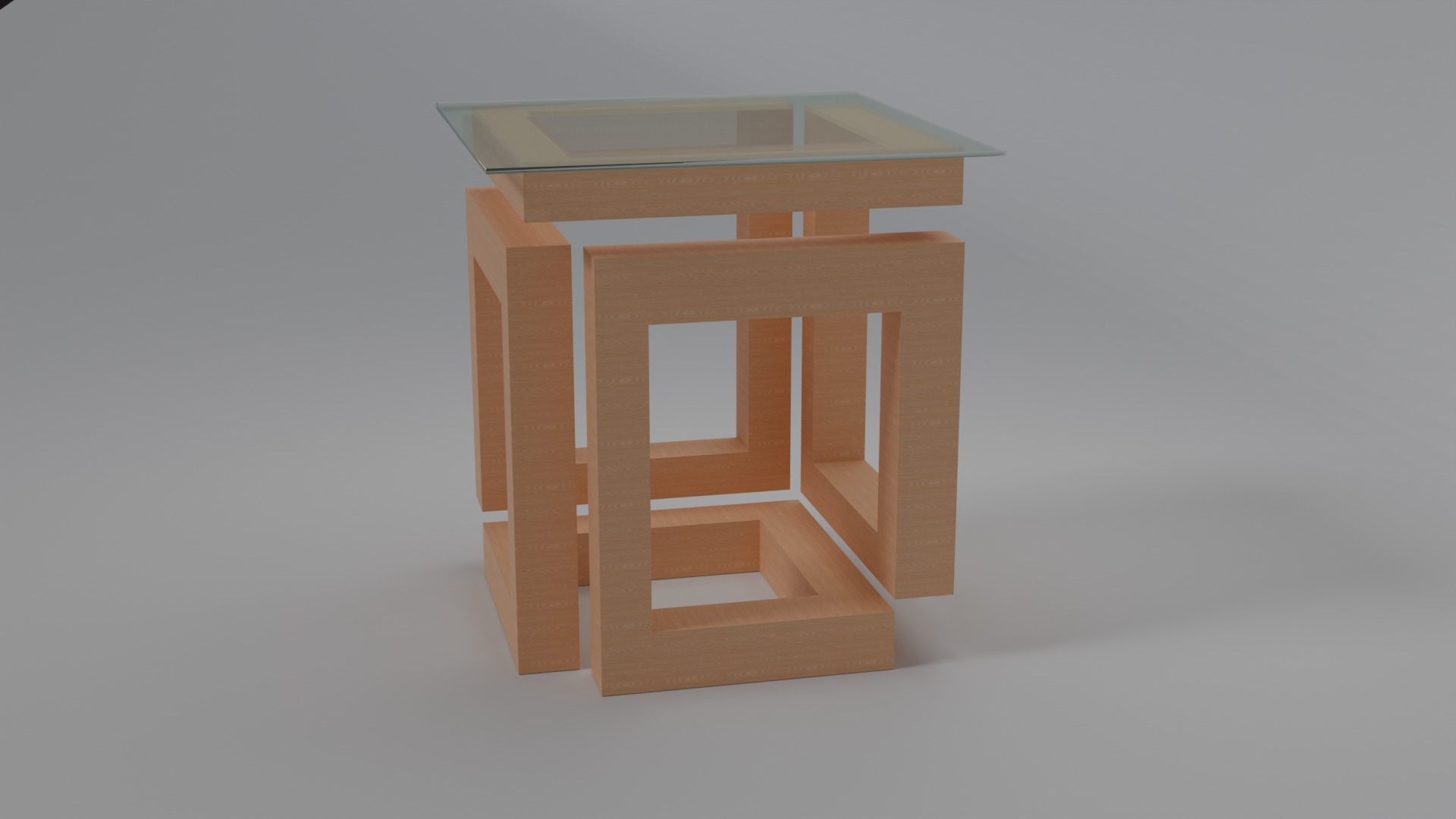 3D table model 3D model_4