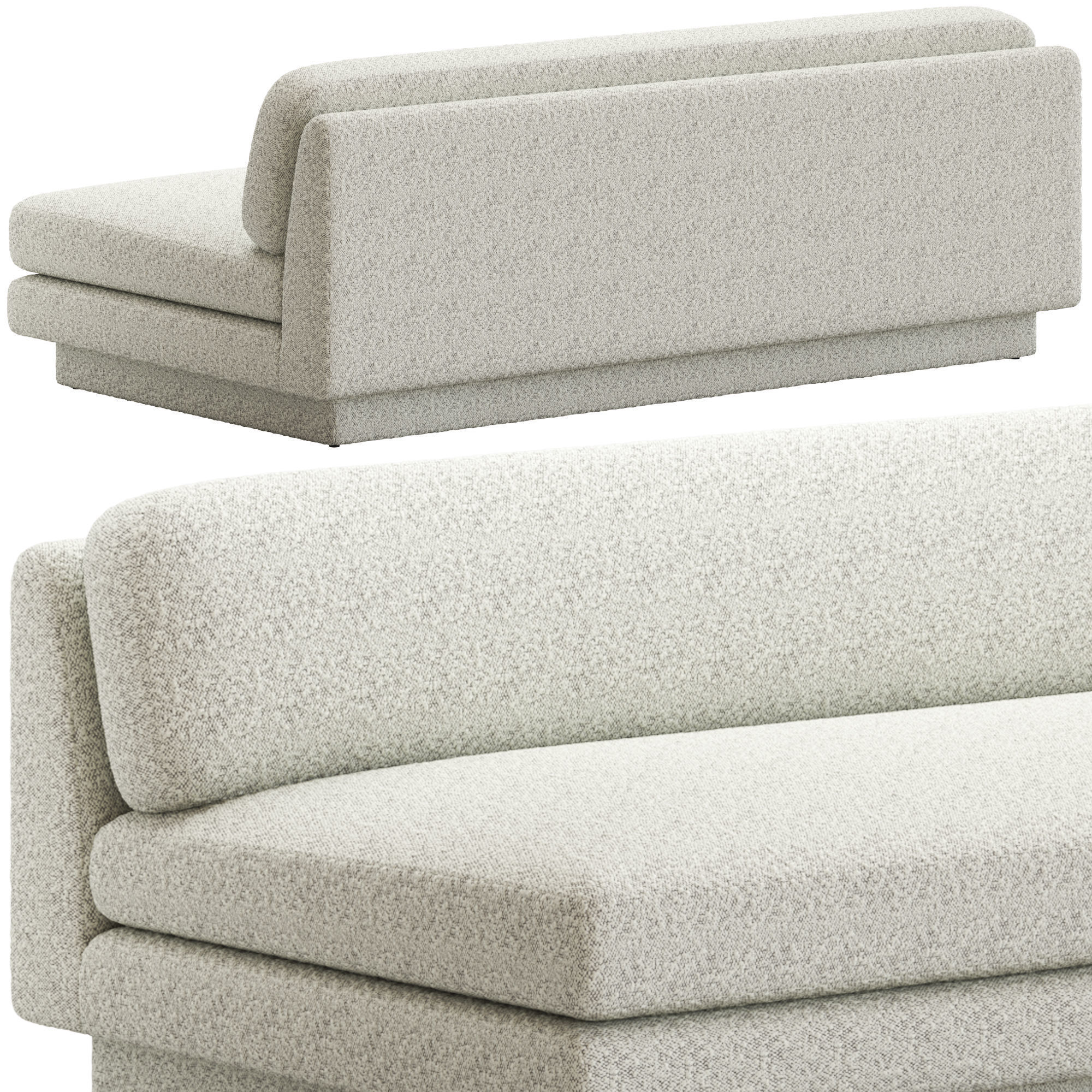 CB2 Plinth Sofa 3D model_1