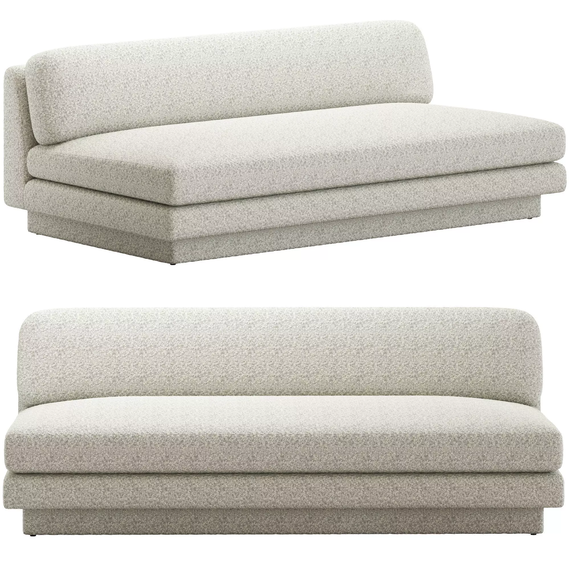 CB2 Plinth Sofa 3D model_0