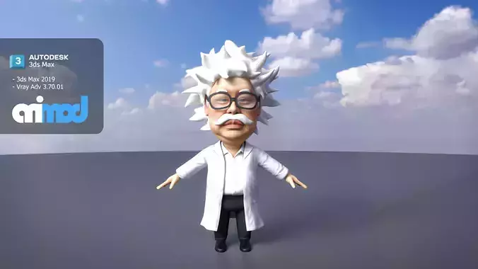 Professor With Weird Hairstyle