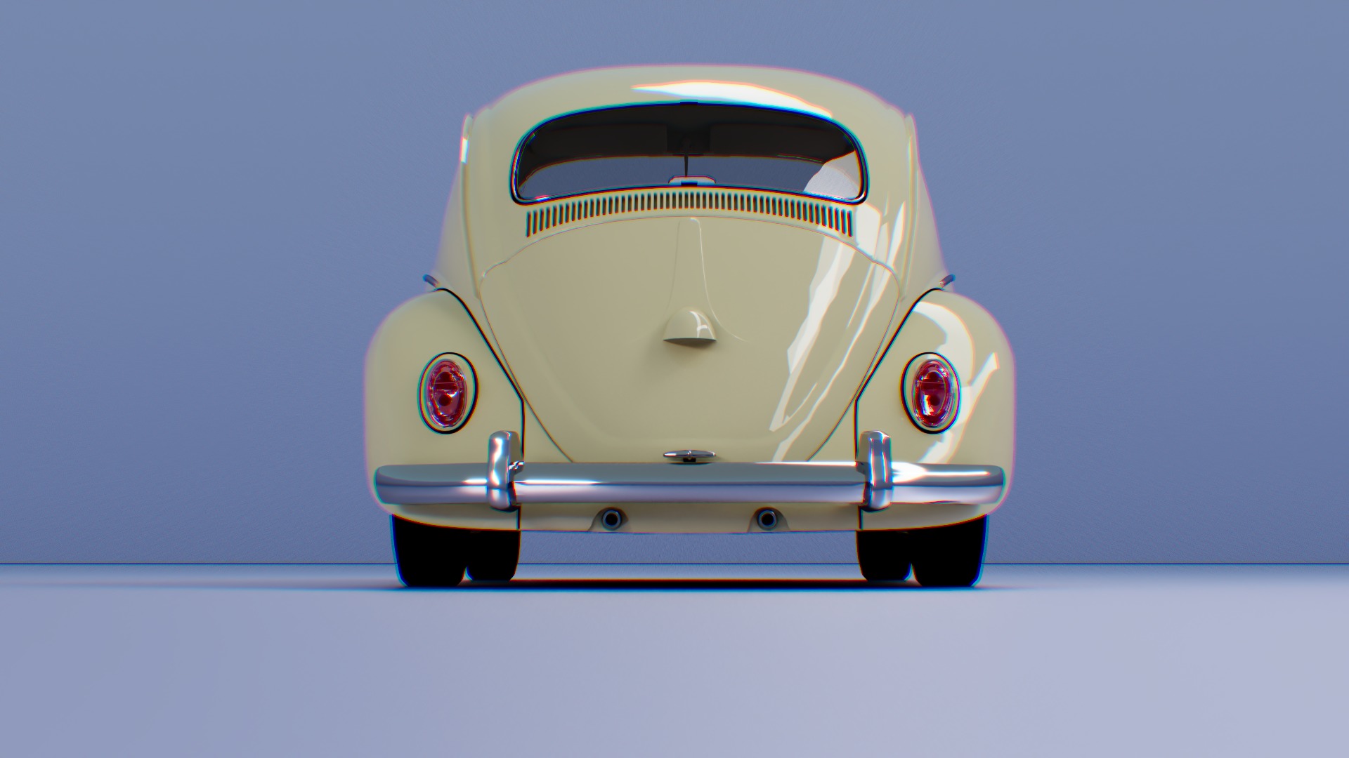 Volkswagen Beetle 1963 Free 3D print model_5