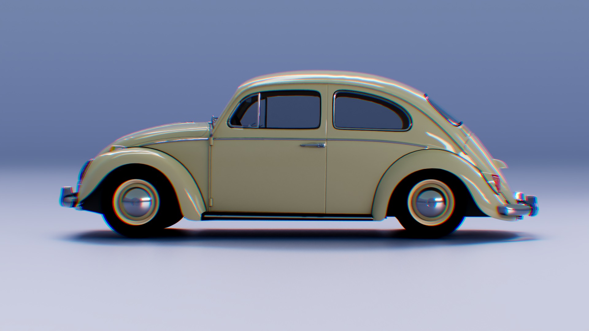 Volkswagen Beetle 1963 Free 3D print model_3