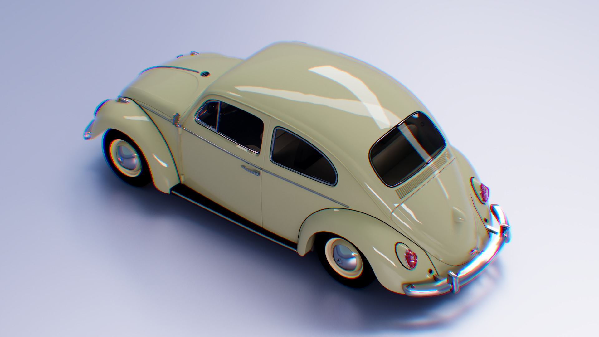 Volkswagen Beetle 1963 Free 3D print model_4
