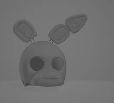 3d printable bonnie head model 3D print model