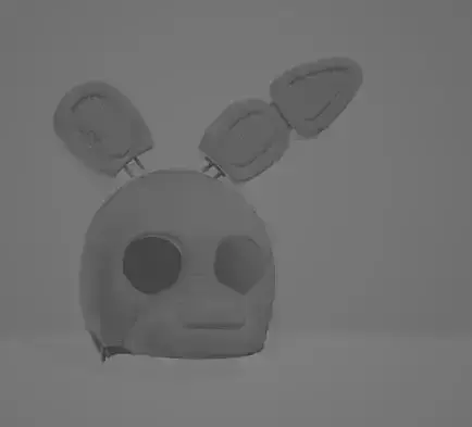 3d printable bonnie head model
