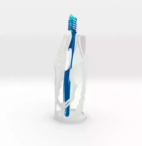 Winged Toothbrush Holder