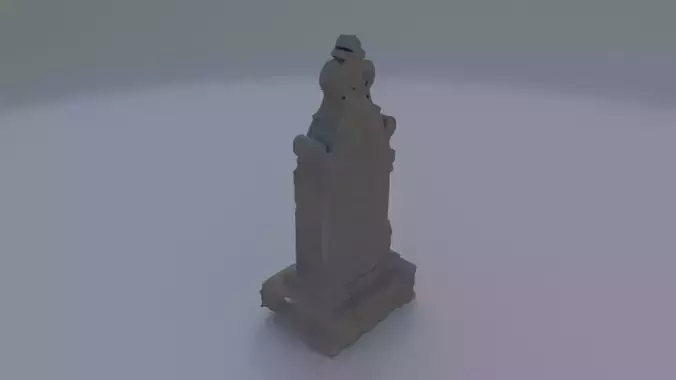 Gravestone 3D model