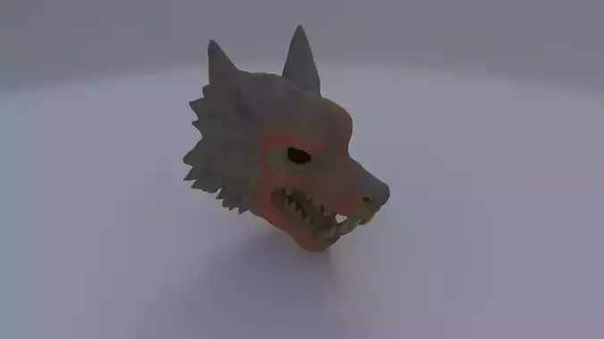 Howling Mask 3D model