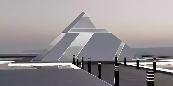 LYX PYRAMID HOUSE 3D MODEL