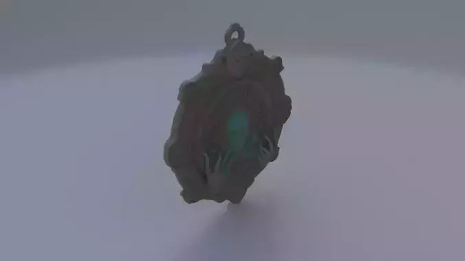 Wraith Amulet 3D model