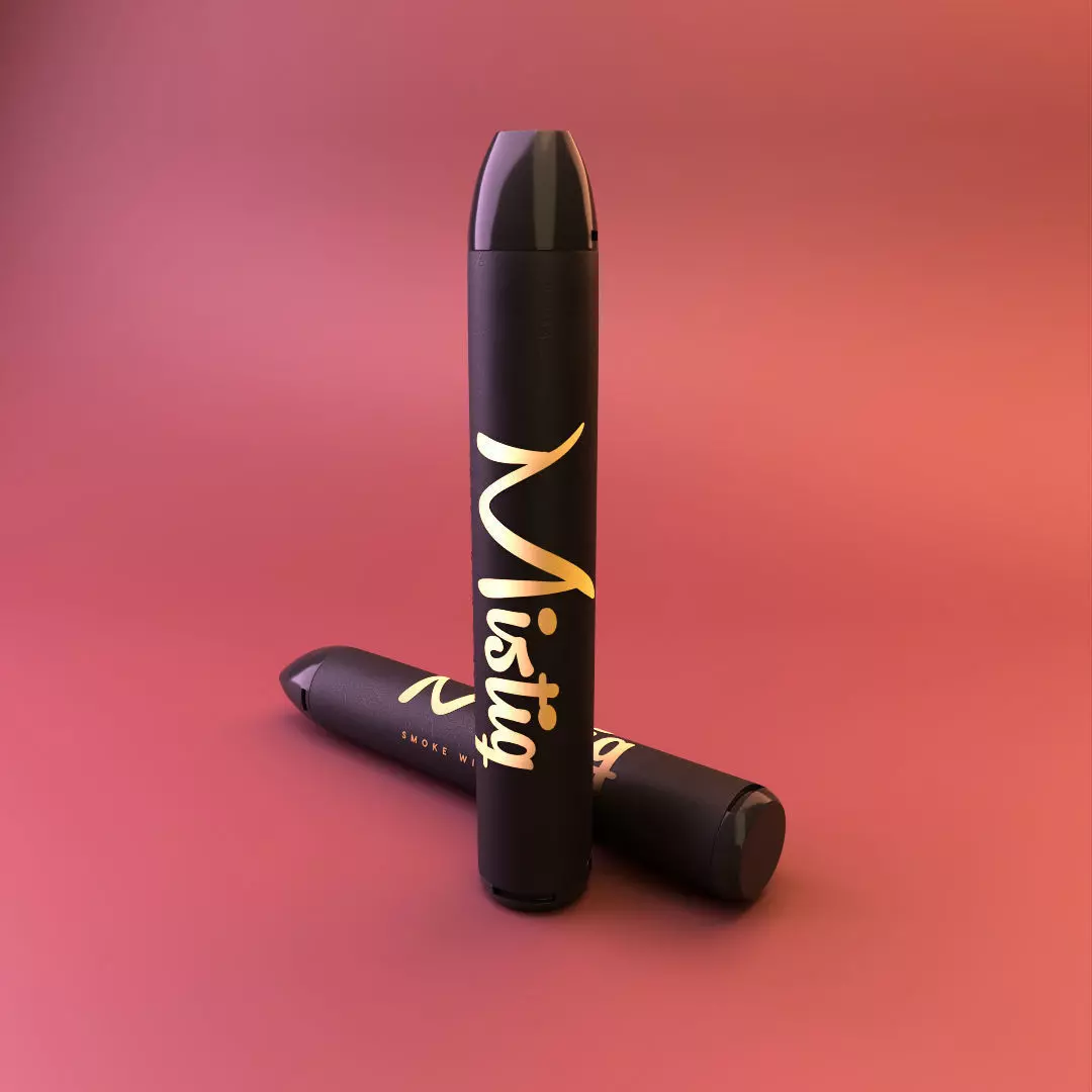 Electronic Cigarette or Vape with Interior Free 3D model