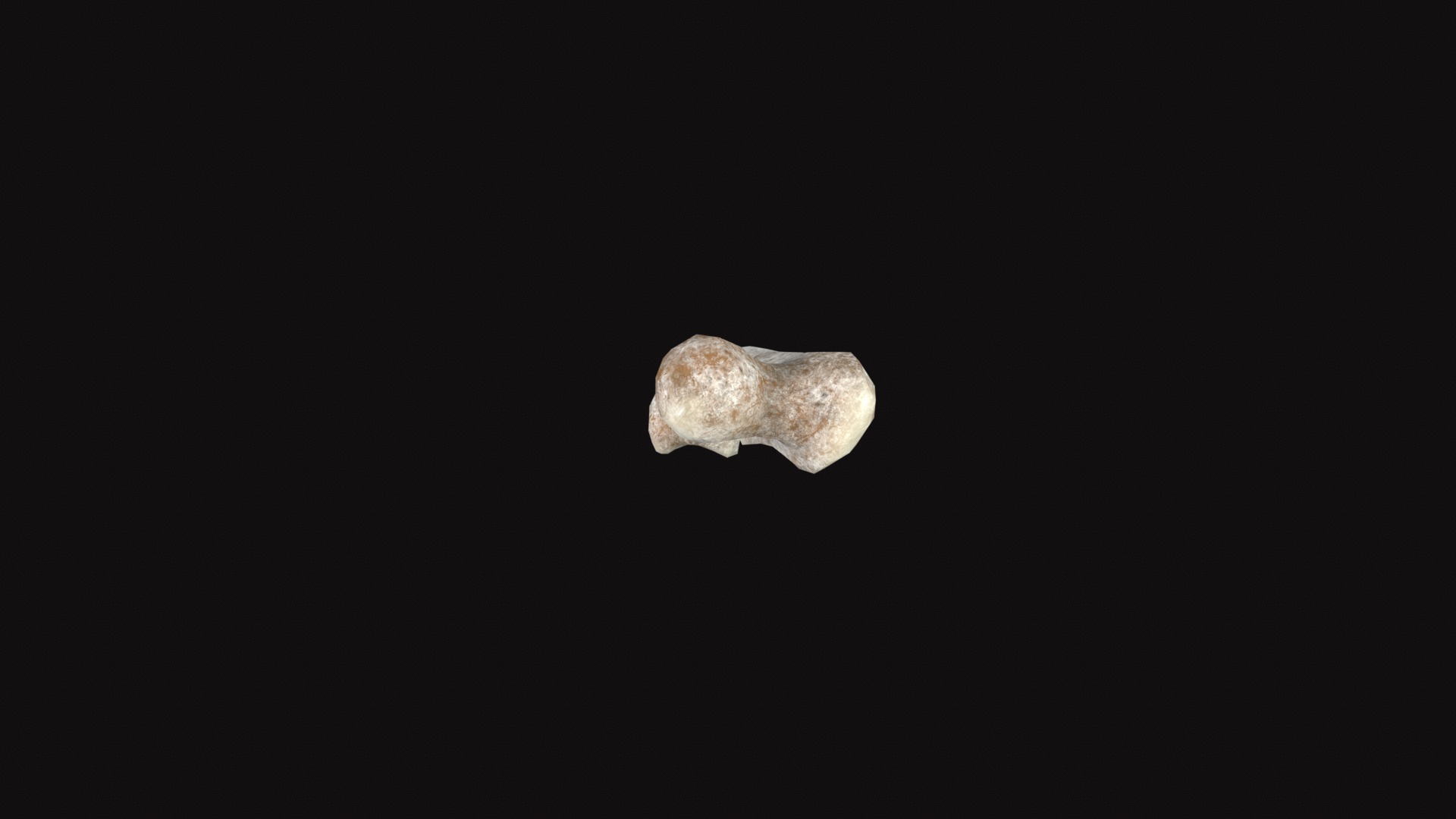 Medieval Femur Bone Low-poly 3D model_8