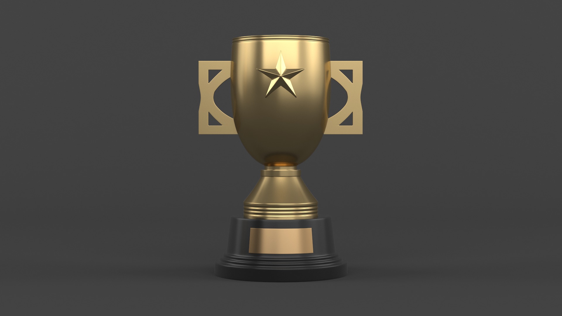 Trophy Cups 3D model_3