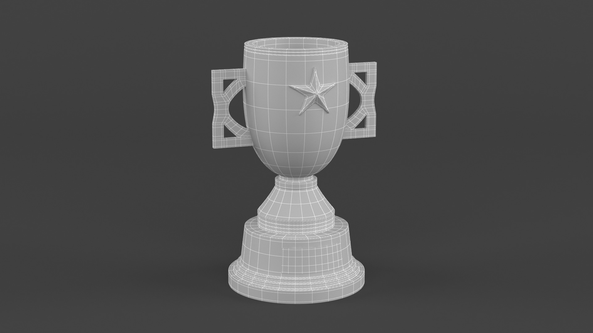 Trophy Cups 3D model_9