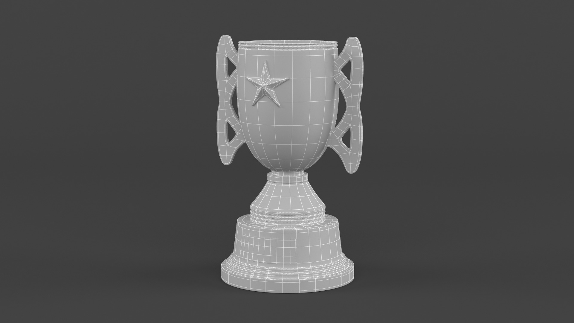 Trophy Cups 3D model_7