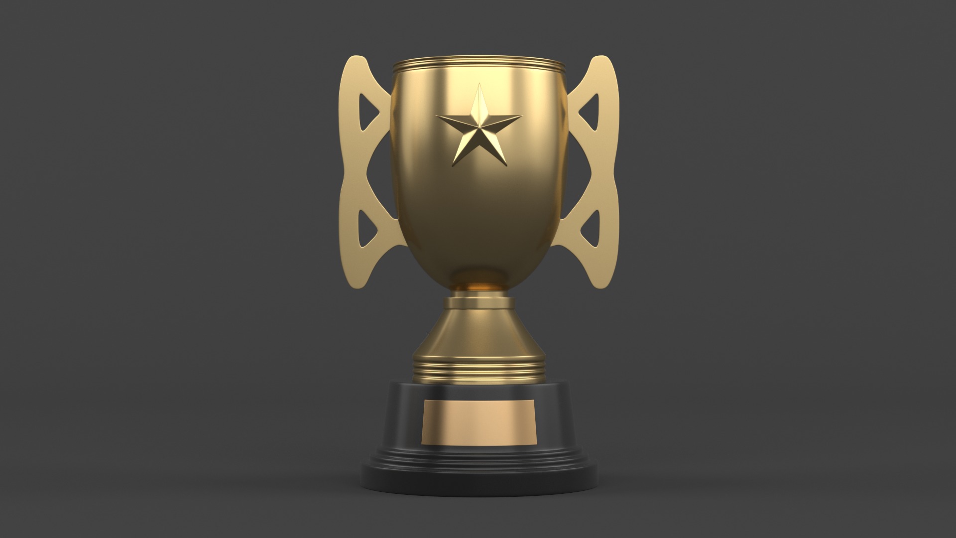 Trophy Cups 3D model_1