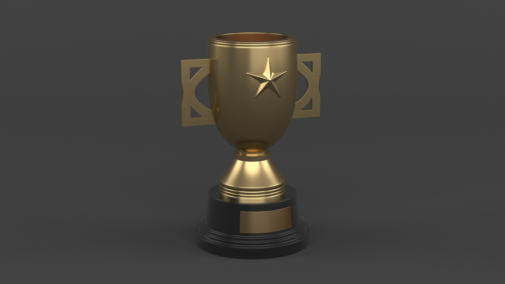 Trophy Cups 3D model_4