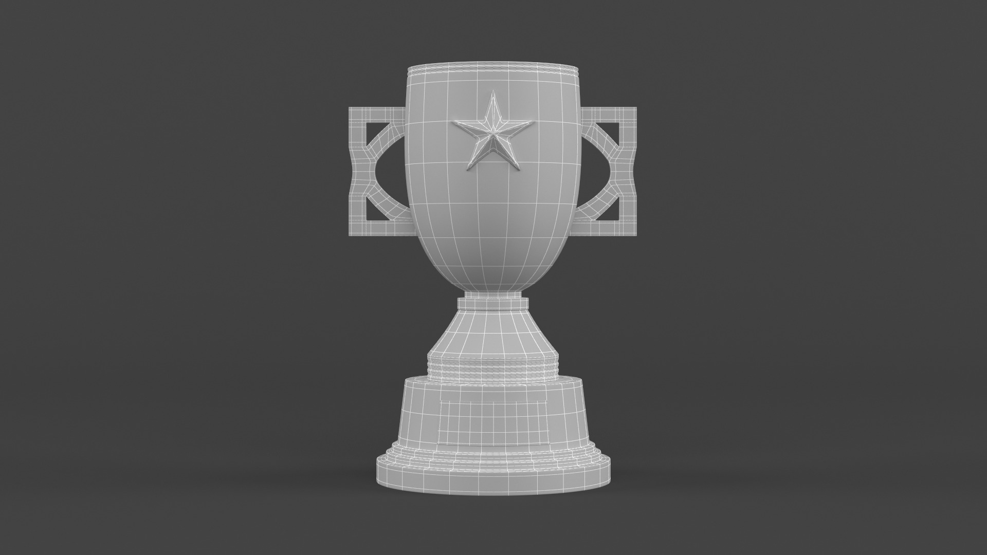 Trophy Cups 3D model_8