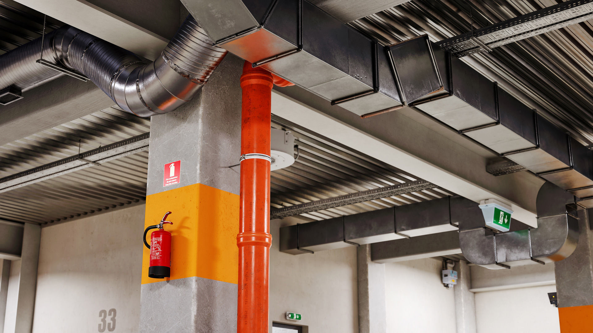 Archinteriors for UE vol 15 - parking lot scene 3D model_5
