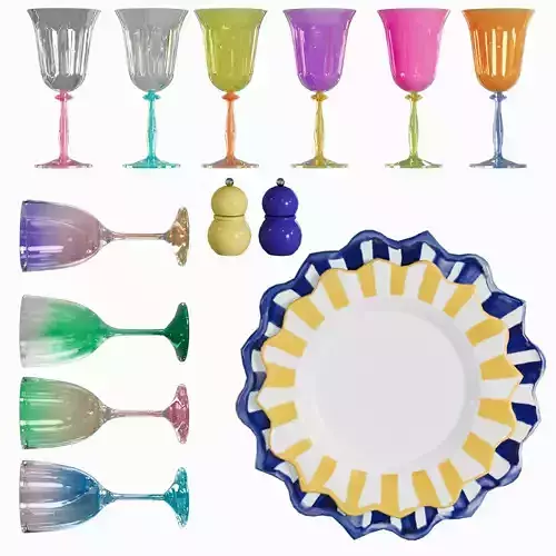 Tableware set by Anna Nina