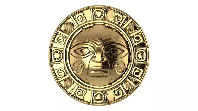 Inca Mexican Model 001 3D Printable Model