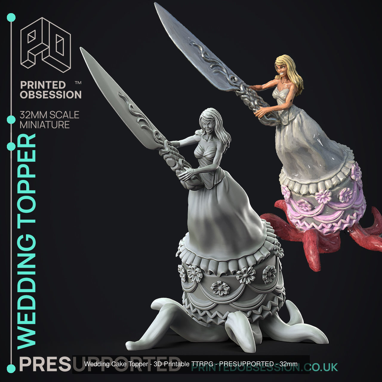 Possessed Bakery Collection - 16 Models - 3d printable minis _10