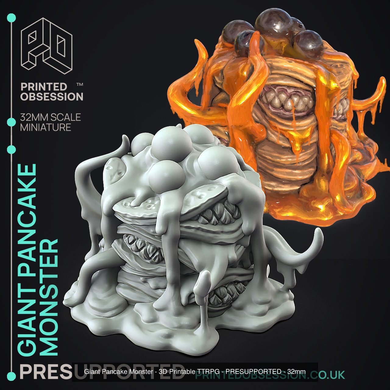 Possessed Bakery Collection - 16 Models - 3d printable minis _5