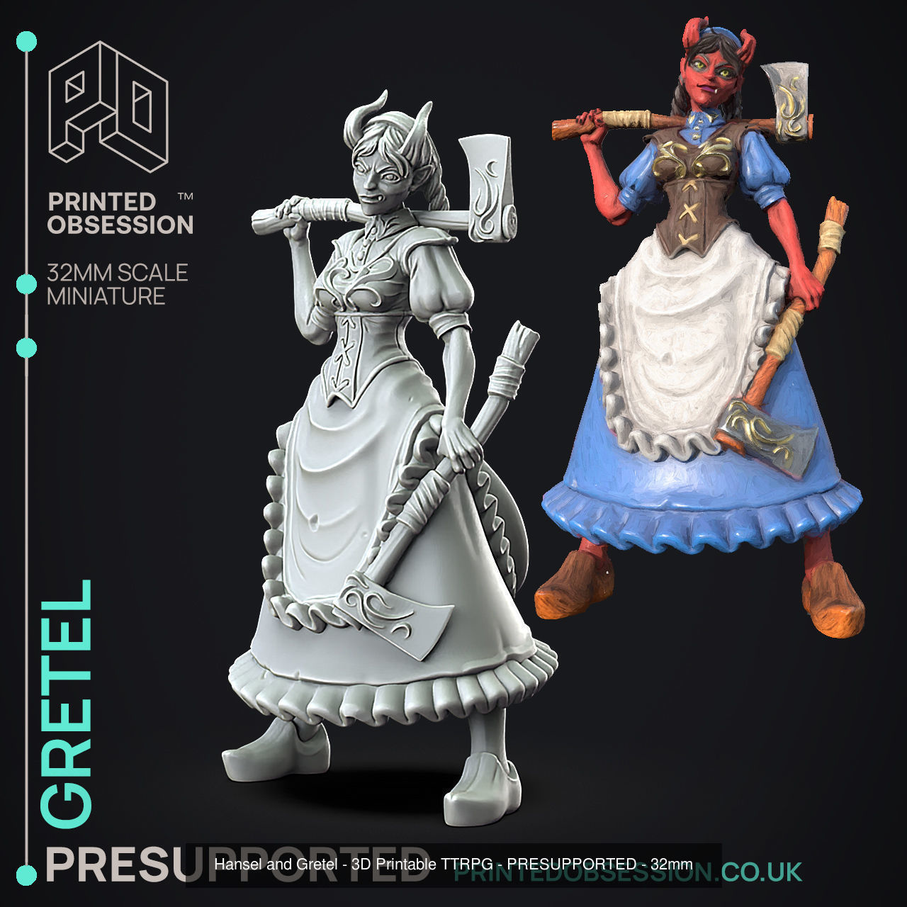 Possessed Bakery Collection - 16 Models - 3d printable minis _6