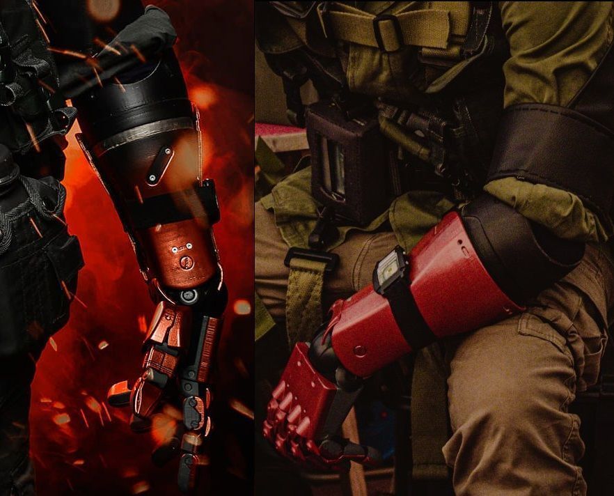 MGSV TPP - Venom Snake cyborg arm 3D print model_4