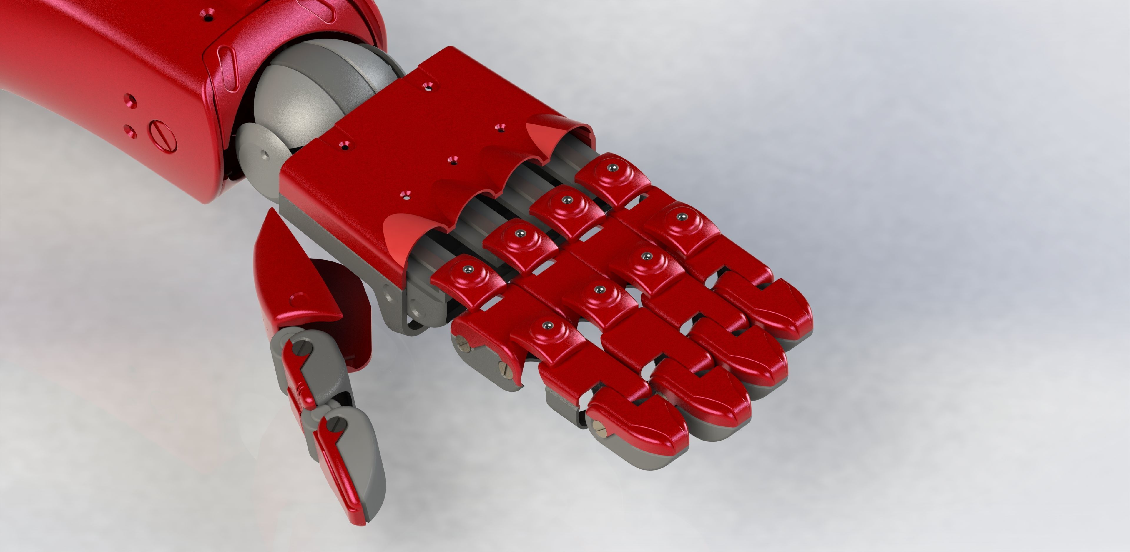 MGSV TPP - Venom Snake cyborg arm 3D print model_2