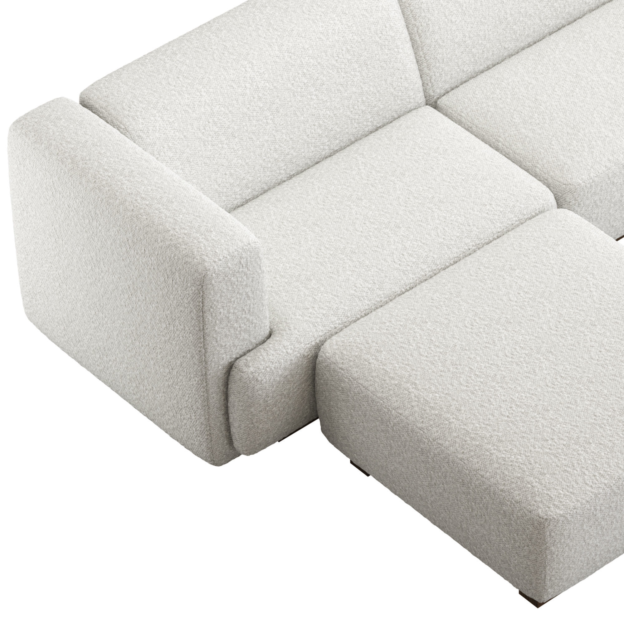 CB2 Terrain Sectional Sofa2 3D model_2