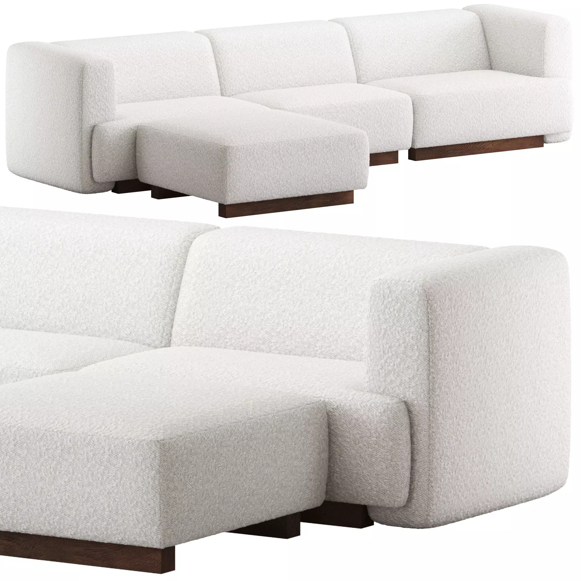 CB2 Terrain Sectional Sofa2 3D model_0