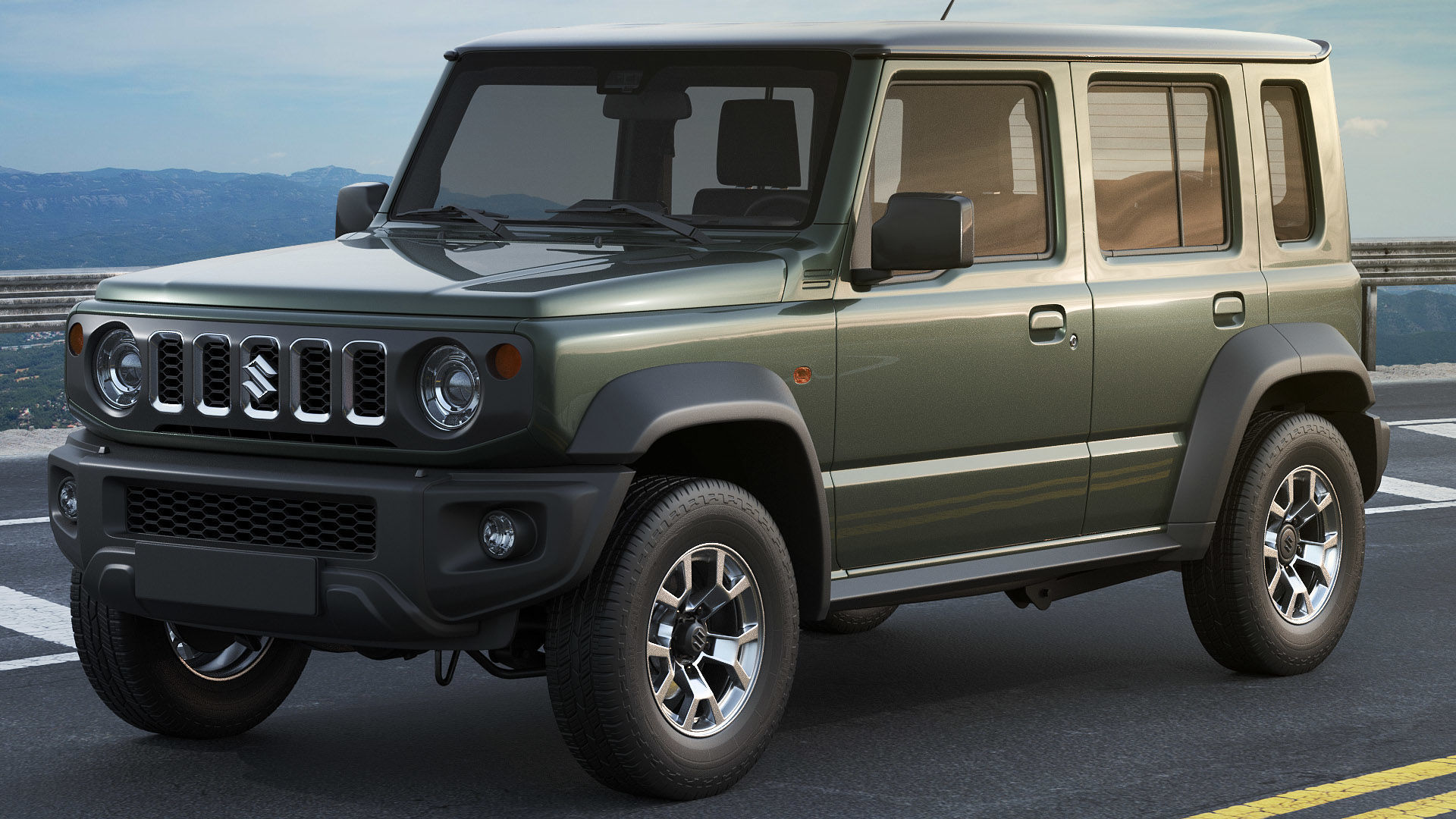 Suzuki Jimny XL 5-door 2024 3D model_4